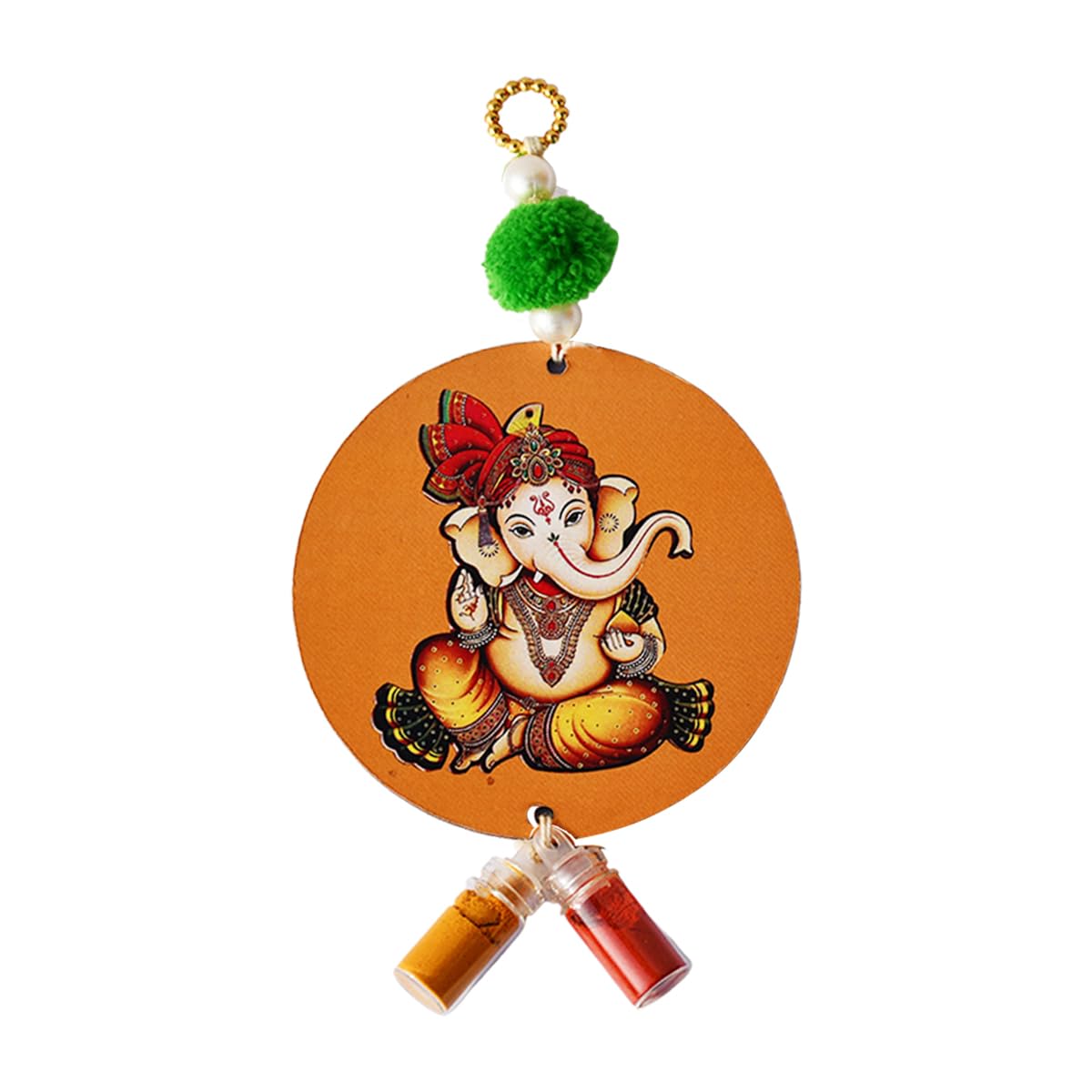 Decorative Ganesh Ji Pasupu Kumkuma for Pooja Return Gifts (Pack of 11) Decorative Ganesh Ji Pasupu Kumkuma for Pooja Return Gifts (Pack of 11)