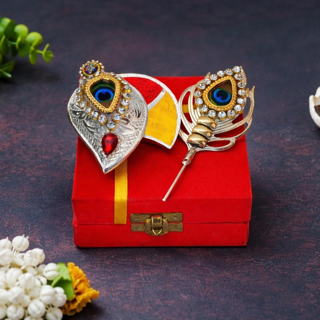 Silver Plated Tilak Set with Stick Velvet Gift Box for Pooja, Wedding Return Gift Silver Plated Tilak Set with Stick Velvet Gift Box for Pooja, Wedding Return Gift