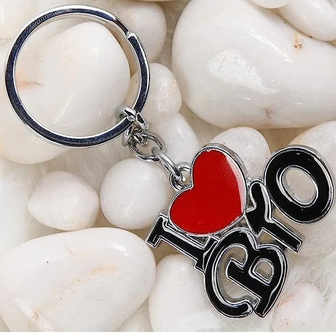 I Love Bro & Sis Keychain for Siblings I Love Bro & Sis Keychain for Siblings