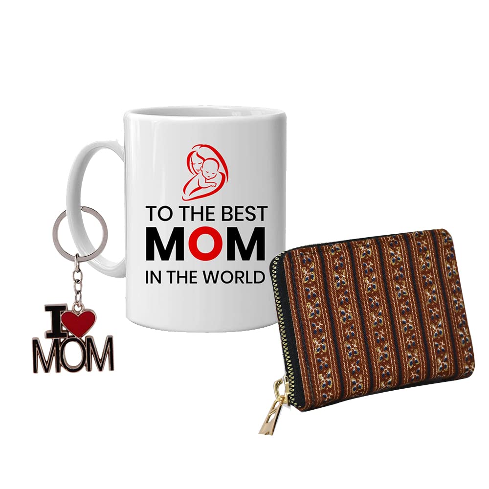 on My Way Out Women's Mini Keychain Wallet