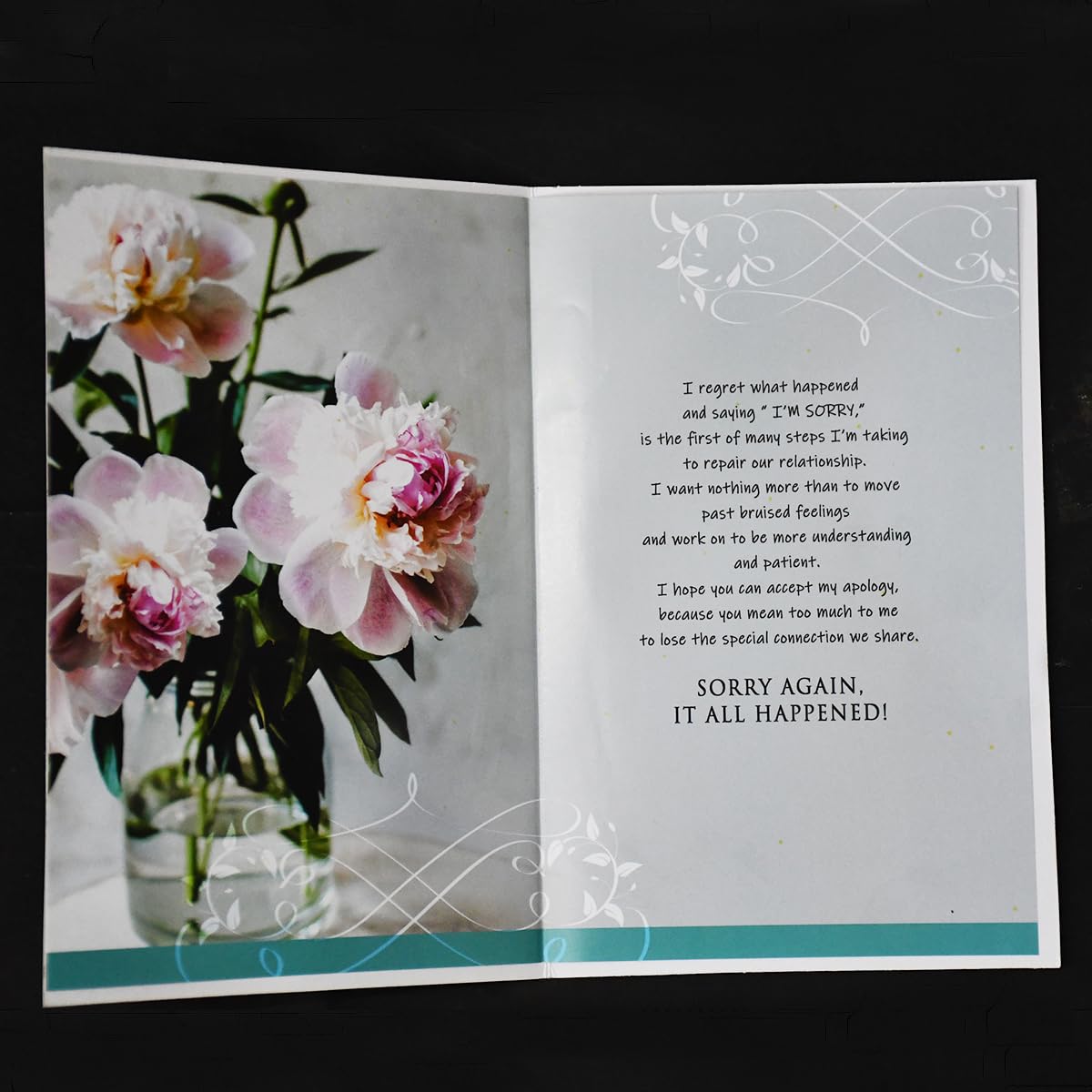 Apology / Sorry Gift for Girlfriend, Boyfriend - Sorry Card with Teddy Bear and Chocolate Box Apology / Sorry Gift for Girlfriend, Boyfriend - Sorry Card with Teddy Bear and Chocolate Box