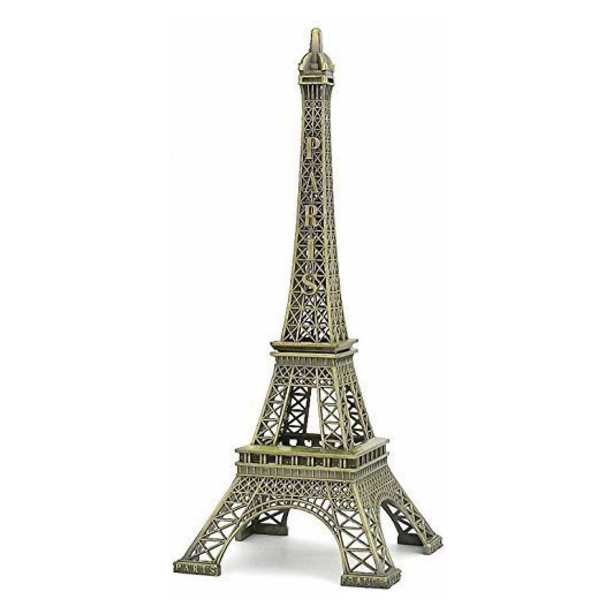 Eiffel Tower Decor 7inch 18cm Metal Paris Statue Metal Paris Eiffel Tower