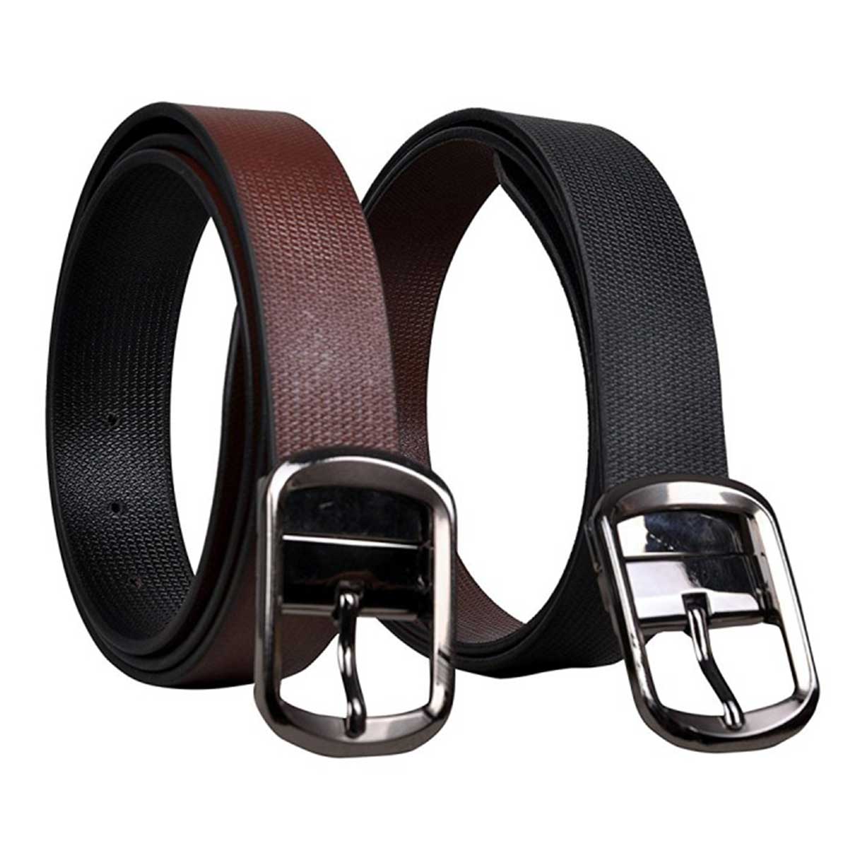 Reversible Genuine Leather Formal Belts | Black, Brown Belt For Men