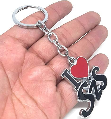 I Love Bro & Sis Keychain for Siblings I Love Bro & Sis Keychain for Siblings