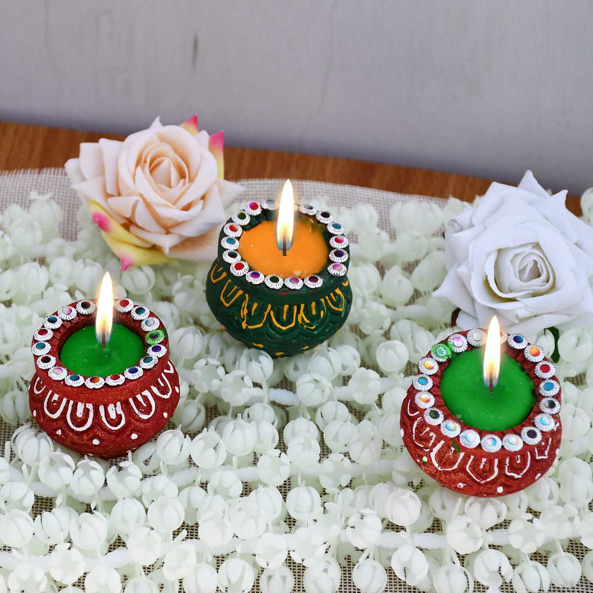 Handcrafted Mataki Diya/Candles Up to 45 off
