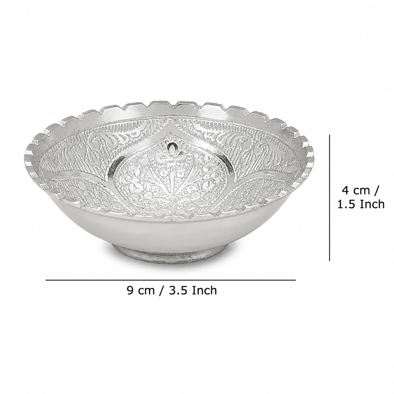 Germen Silver Bowl Spoon Set for Return Gift with Velvet Gift Box Germen Silver Bowl Spoon Set for Return Gift with Velvet Gift Box