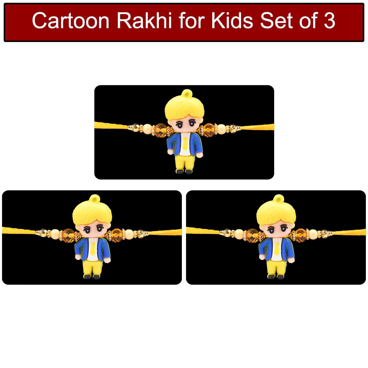 Spiderman Rakhi for Kids (Pack of 3) Spiderman Rakhi for Kids (Pack of 3)