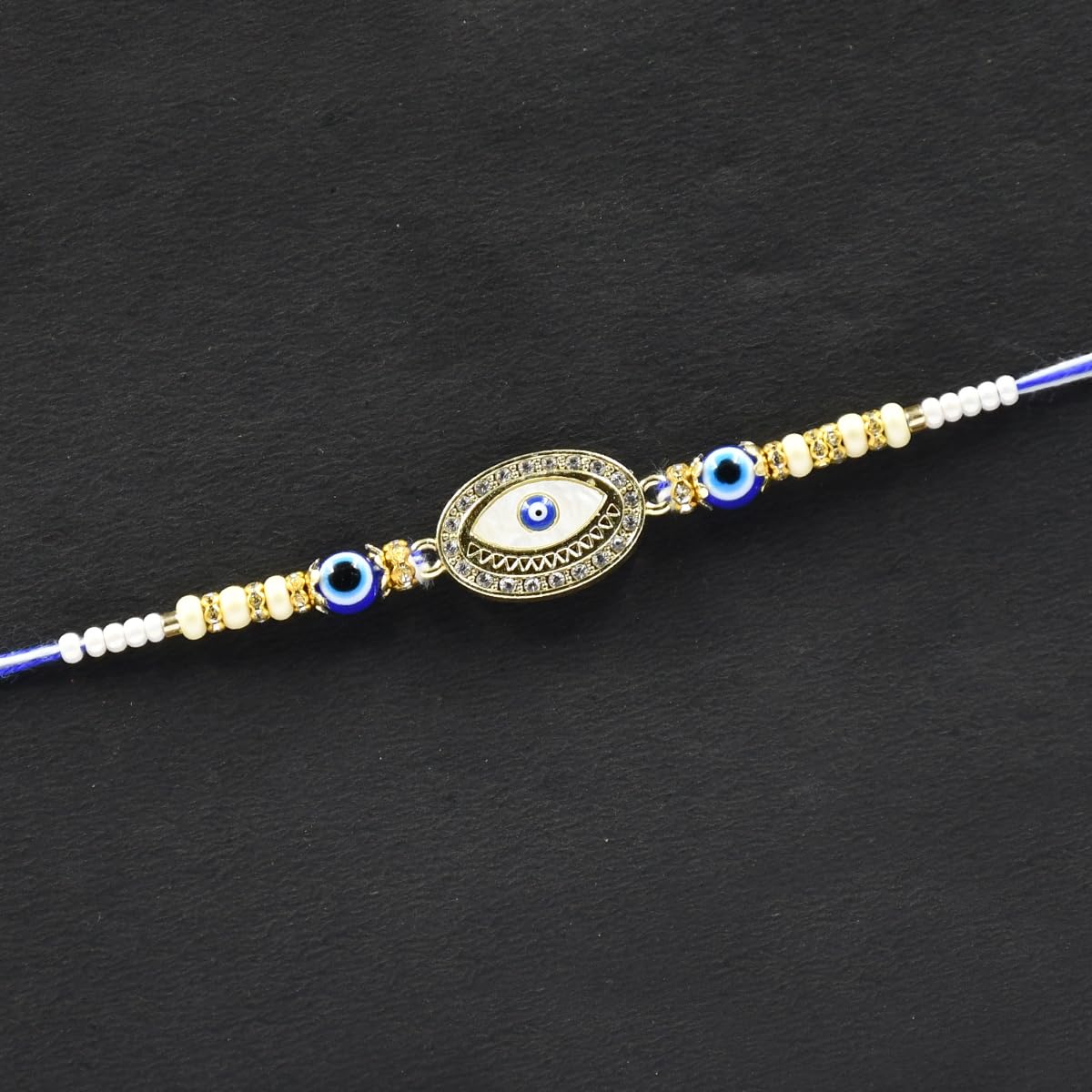 Set of 3 Evil Eye Rakhi for Brother Set of 3 Evil Eye Rakhi for Brother