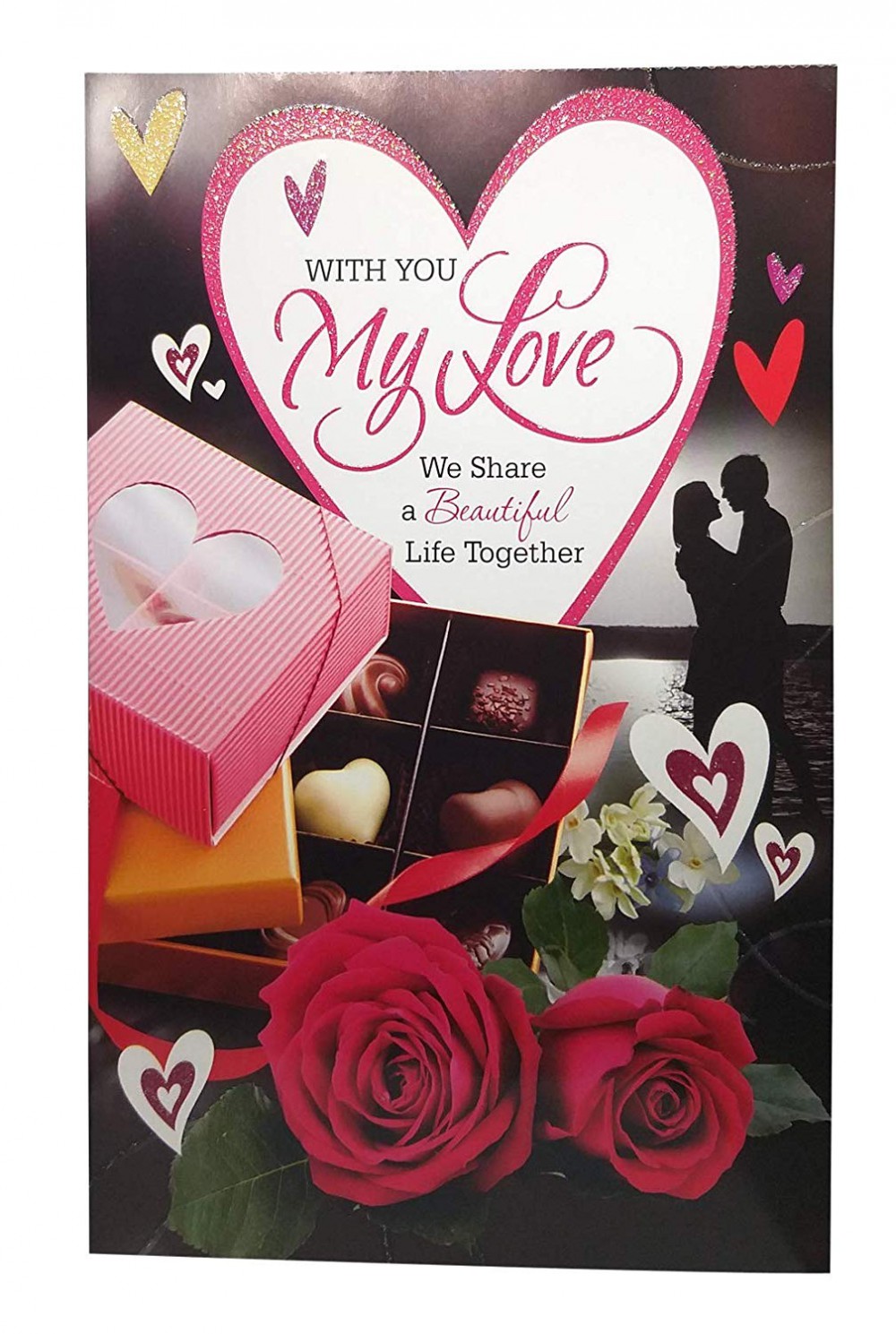 Valentine Day Love Gift for Girlfriend or Wife - Greeting Card, Coffee Mug & Love Couple Showpiece Valentine Day Love Gift for Girlfriend or Wife - Greeting Card, Coffee Mug & Love Couple Showpiece