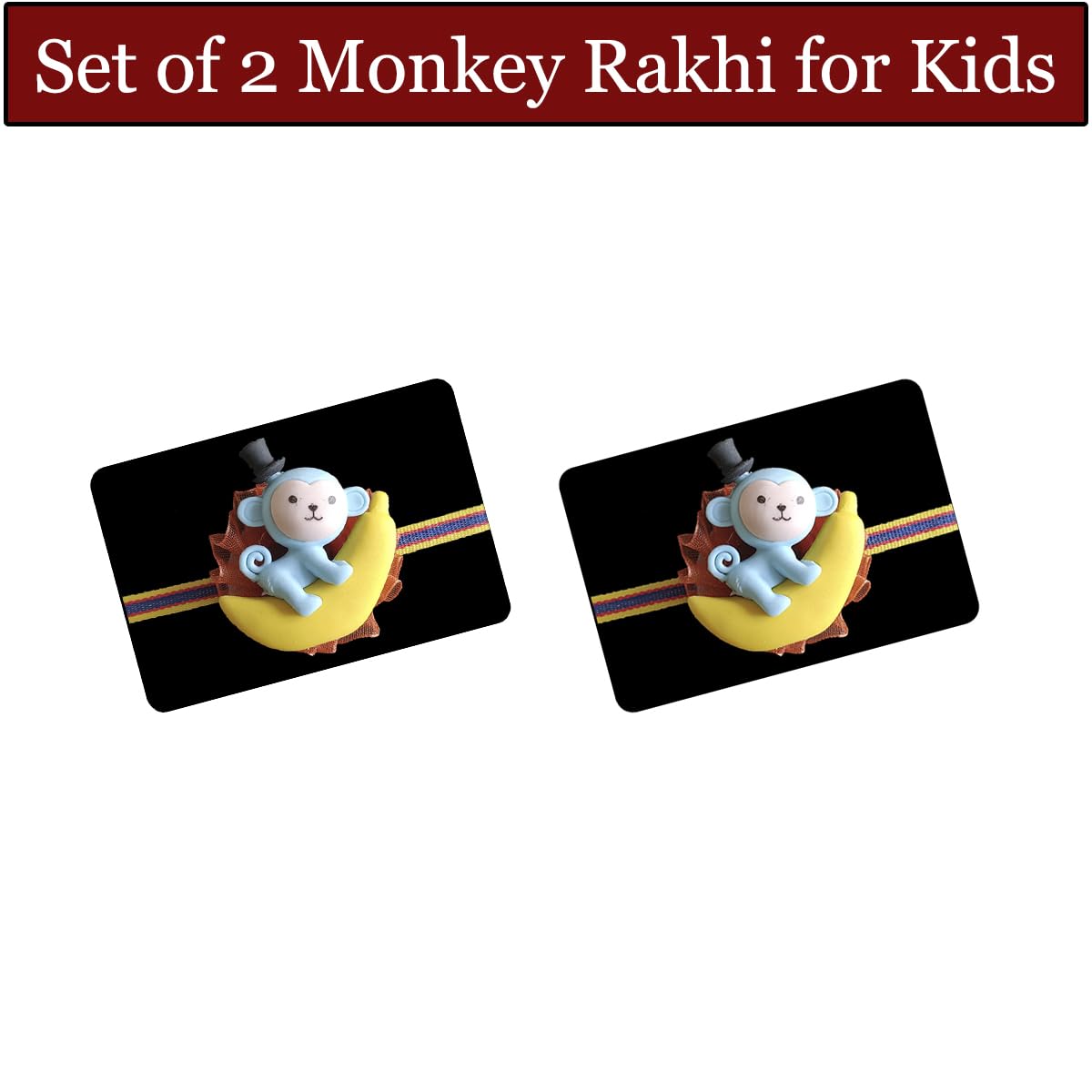 Cartoon Rakhi for Kids with Coffee Mug and Chocolate Set of 2 with Roli Chawal Chopra Set Cartoon Rakhi for Kids with Coffee Mug and Chocolate Set of 2 with Roli Chawal Chopra Set