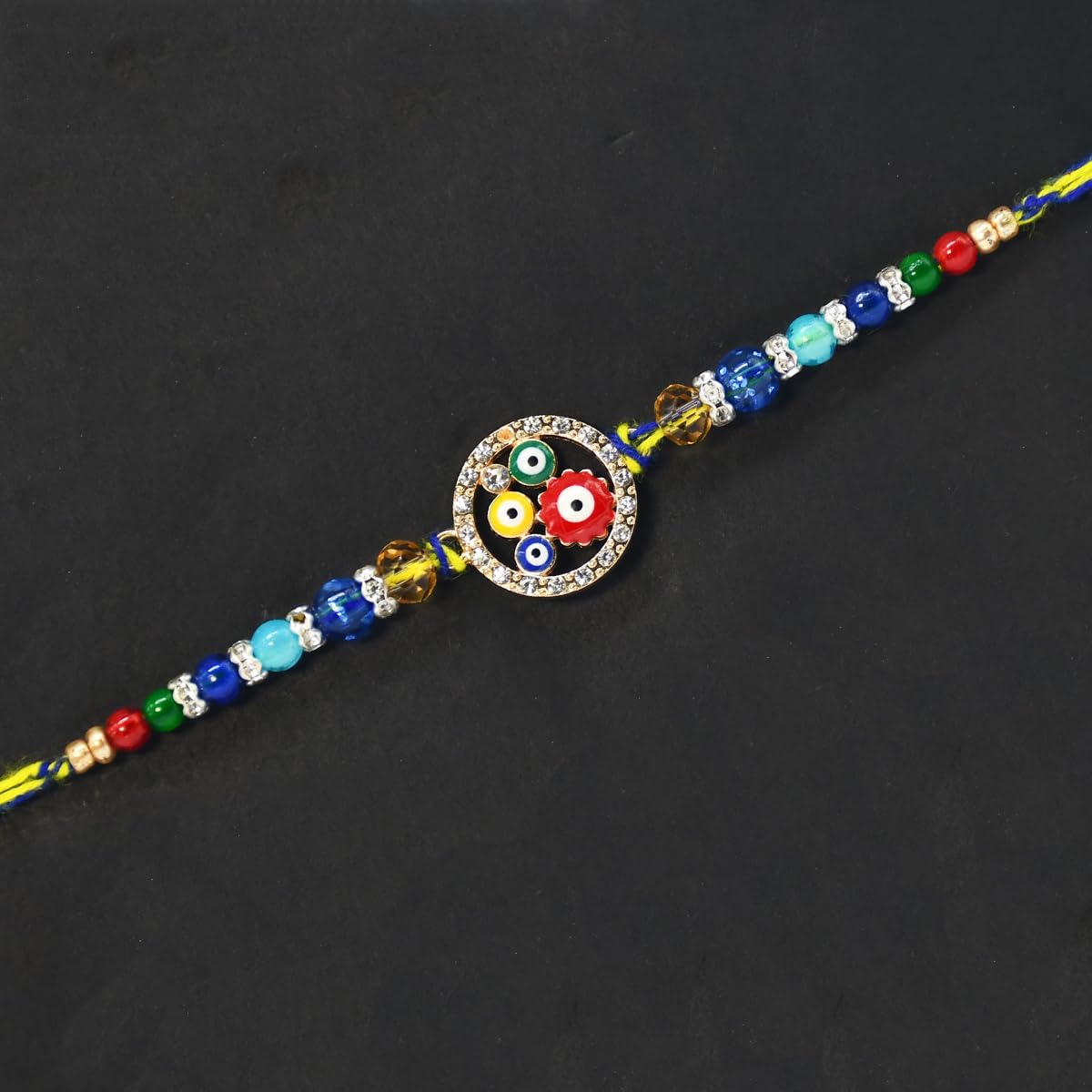 Set Of 4 Rakhi Set For Brother With Chocolate Combo Set Of 4 Rakhi Set For Brother With Chocolate Combo