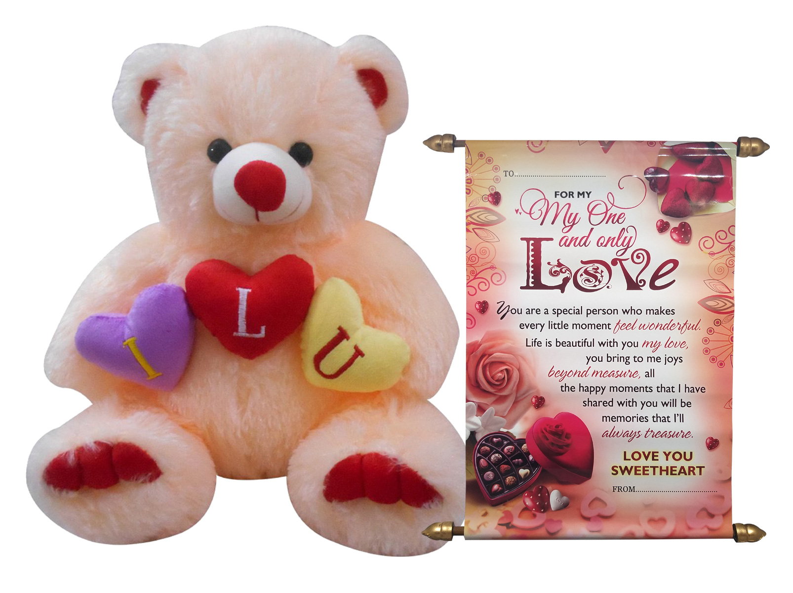 will you be my girlfriend teddy bear