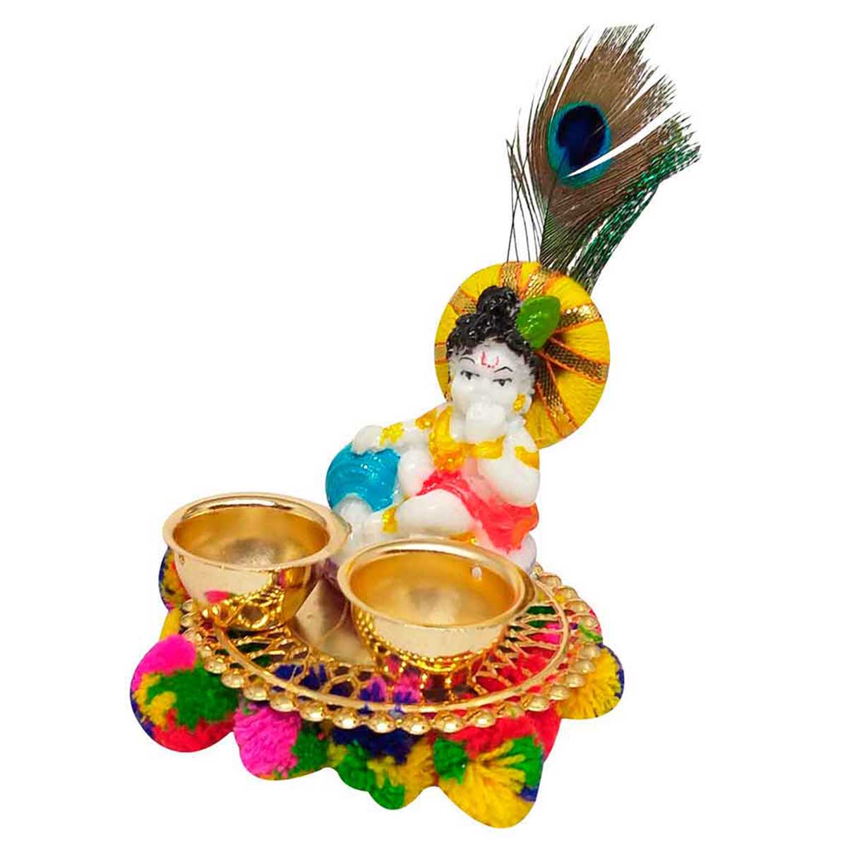 Bal Gopal with Beautiful Bhog Plate | Get up to 60 % off
