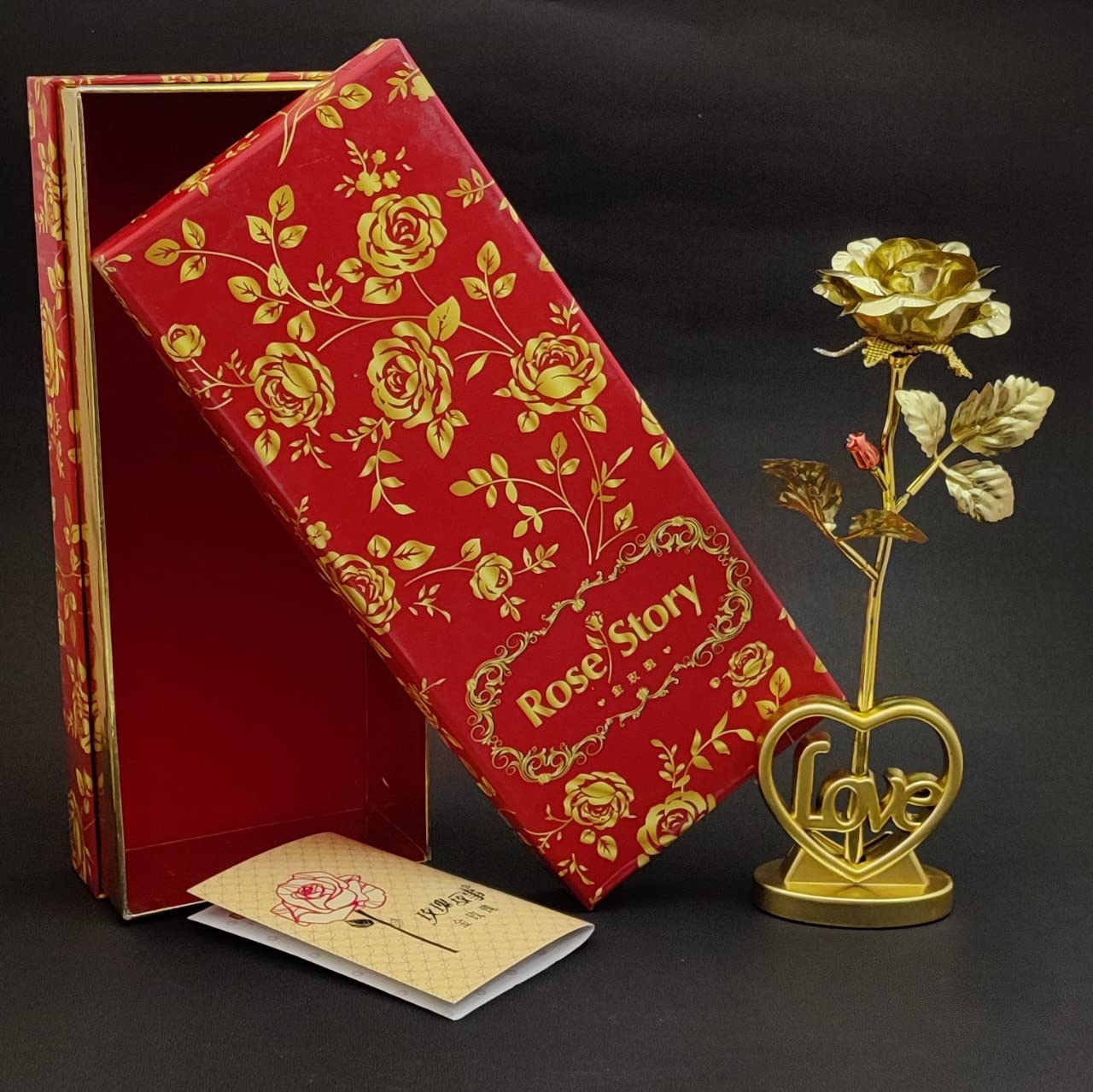 Midiron Love Gift, Chocolate Box with Love Card, and Beautiful Red Rose Gift  for Girlfriend, Wife, Boyfriend, Husband and Someone Special, Valentine's  Day, Birthday, Anniversary Paper Gift Box Price in India 