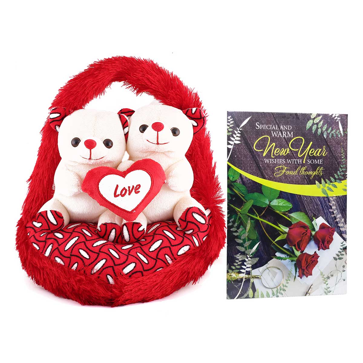 Buy Midiron Lovely Gift For Wife/Women/Girlfriend |Anniversary Hamper Gift  |Romantic Gift | Valentines Hamper Gift With Handmade Chocolate Box, Heart  Red Cushion, Artificial Red Rose & Love Greeting Card Online at Best