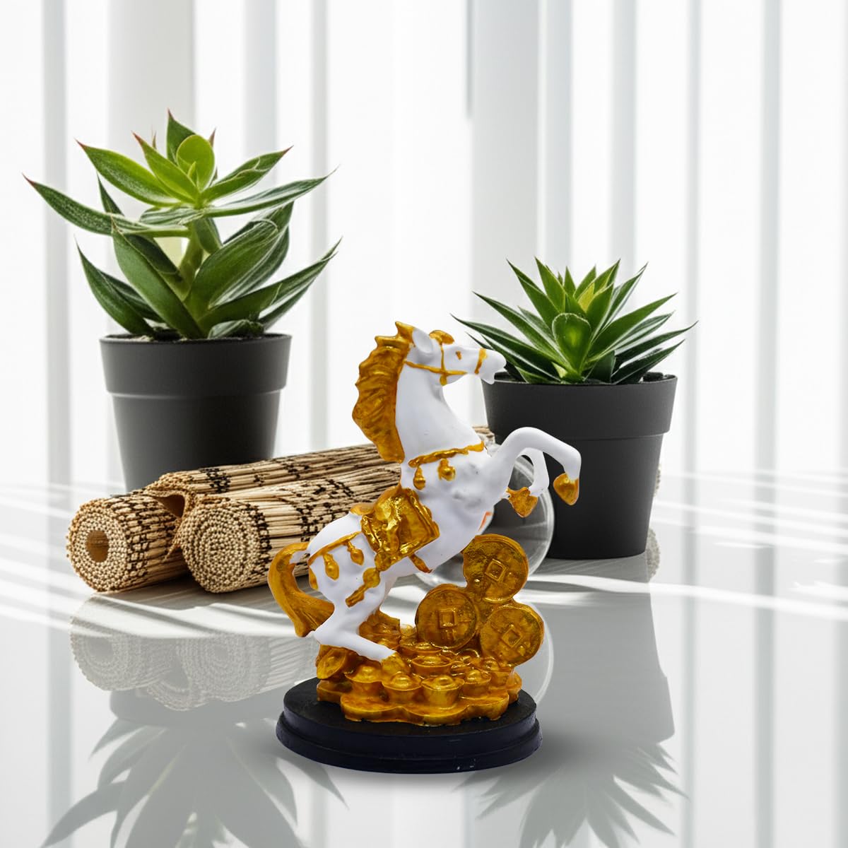 Horse Statue for Home Decor & Vastu Good Luck Showpiece Gift Horse Statue for Home Decor & Vastu Good Luck Showpiece Gift