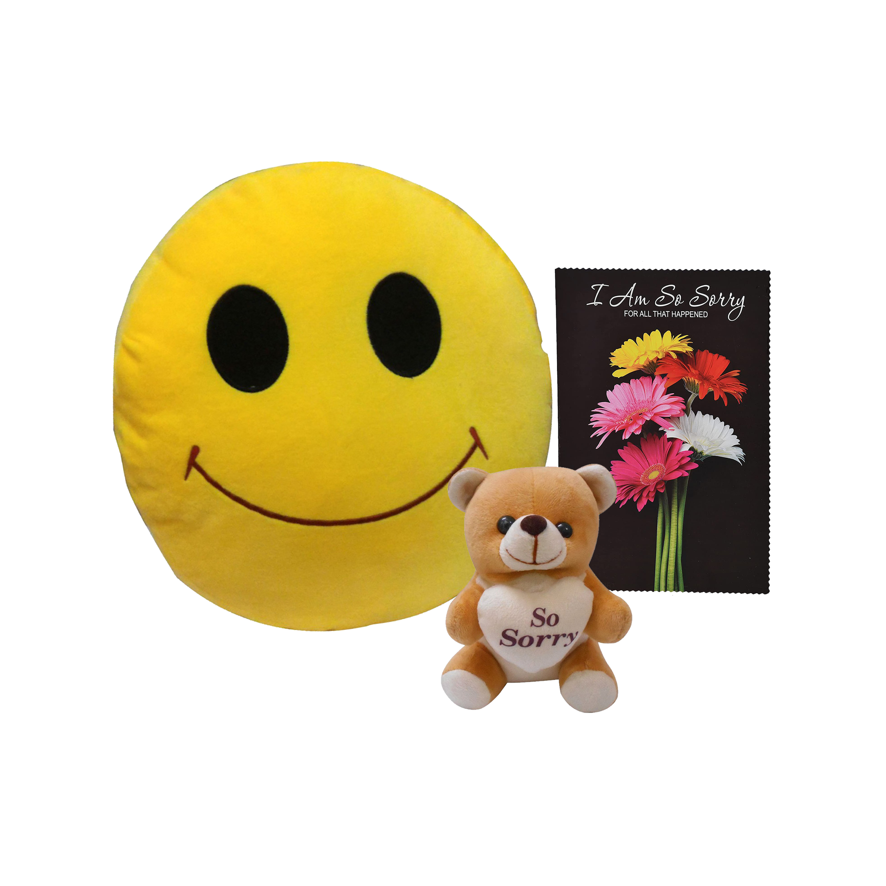 smiley teddy bear