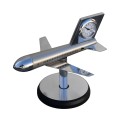 Rotating Aeroplane Table Clock Showpiece image 7