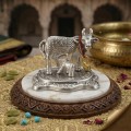 Kamdhenu Cow with Calf Statue (1 No.) image 4