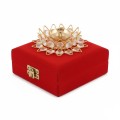 Crystal Lotus Diya Set with Gift Box image 6