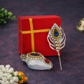 Tilak Set with Stick and Velvet Gift Box image 2