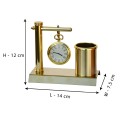 Hanging Clock with Pen Stand Showpiece image 4