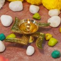 Om and Swastik Diya with Velvet Gift Box image 3
