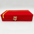 Om and Swastik Diya with Velvet Gift Box image 7