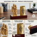 Metal Radha Krishna Pen Stand image 3