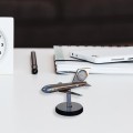 Rotating Aeroplane Table Clock Showpiece image 4