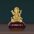 Golden Ganesha Idol image 5