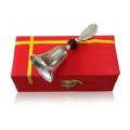 German Silver Plated Pooja Bell with Gift Box image 6