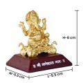 Golden Ganesha Idol image 4