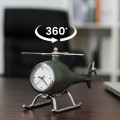 Helicopter Table Clock Showpiece image 6
