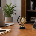 Sunburst Table Clock Showpiece image 3