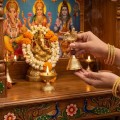 Gold Plated Diya and Bell Set with Gift Box image 2