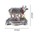 Kamdhenu Cow with Calf Statue (1 No.) image 3
