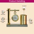 Hanging Clock with Pen Stand Showpiece image 2