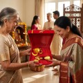 OM Diya and Bell Set with Gift Box image 3