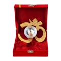 Om Diya with Velvet Gift Box image 1
