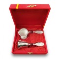 Rudraksh Bell and Diya Set for Return Gift with Gift Box image 1