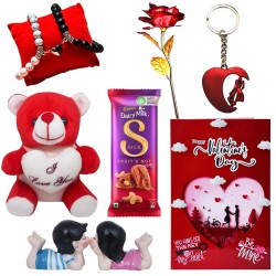 Valentine Week Gift Hamper - 7 Days of Valentine Gifts Combo