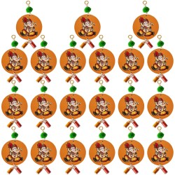 Ganesha Haldi Kumkuma for Pooja & Wedding Return Gifts (Pack of 21)