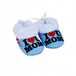 Mom Love Printed Unisex Soft Anti Slip Baby Shoes