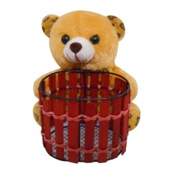Teddy Bear Pen Stand - 16 cm