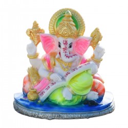 Lord Ganesha Idol for Car Dashboard, Home Temple and Showpiece