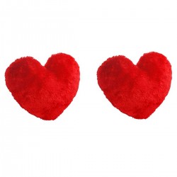 Red Heart (Pack Of 2) (Size - 4 Inch)