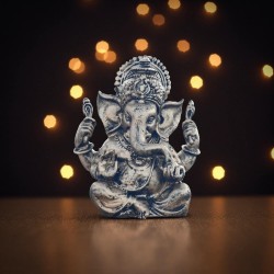 Antique Finish Lord Ganesha Idol for Home Decor, Home Mandir