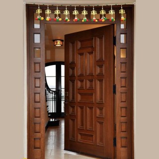 Lotus Toran for Main Door, Mandir & Home Decoration (3.3 Feet)
