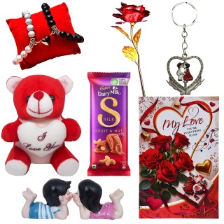 Valentine Week Gift Hamper - 7 Days of Valentine Gifts Combo